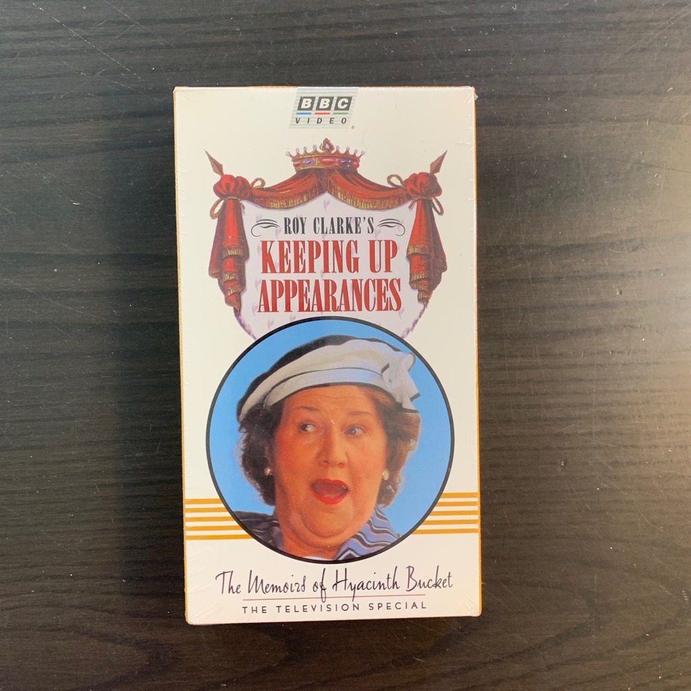 Keeping Up Appearances The‎ Memoirs of Hyacinth Bucket VHS BBC Video 1997 Sealed